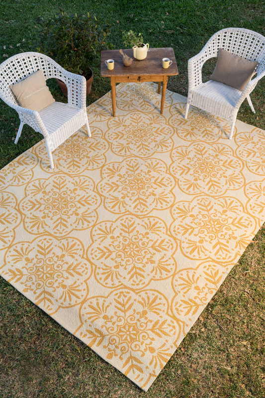 Birch Lane™ Violeta Indoor/Outdoor Area Rug & Reviews | Wayfair